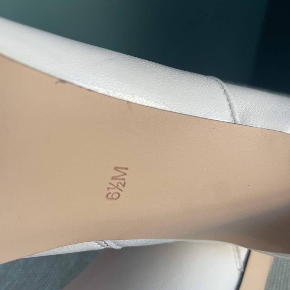 Calvin Klein White Ankle Boots - Picture 10 of 11
